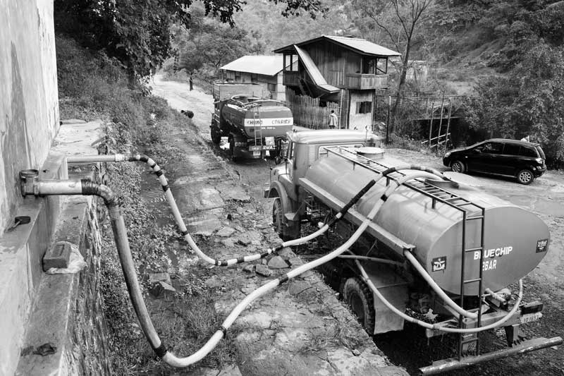 Carriage and Transportation of Drinking Water - Kohima district, Nagaland